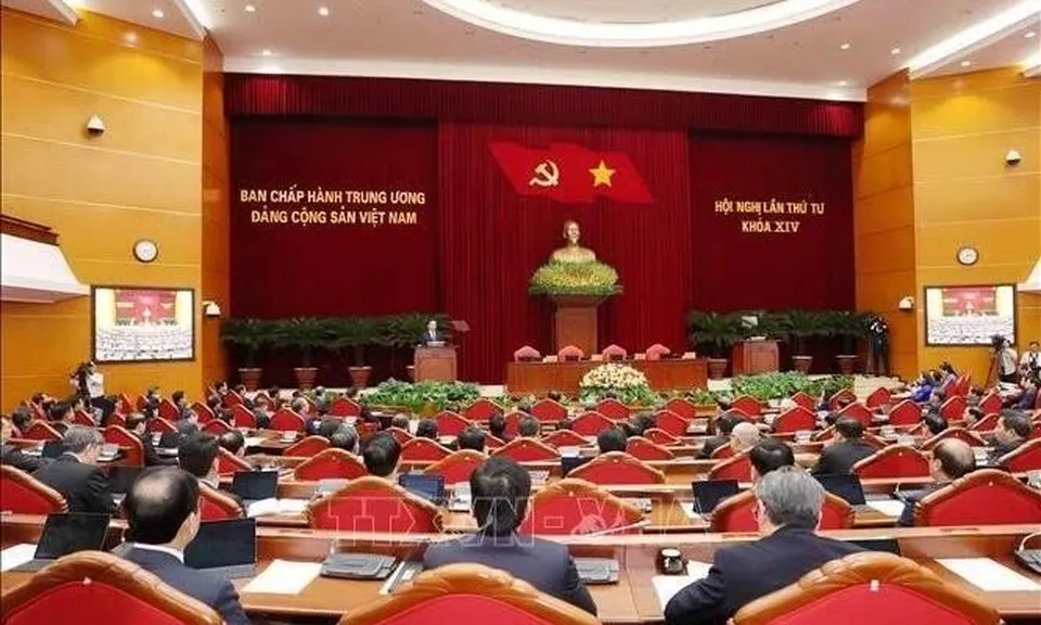 Toàn văn Nghị quyết Hội nghị lần thứ tư Ban Chấp hành Trung ương Đảng khóa XIV