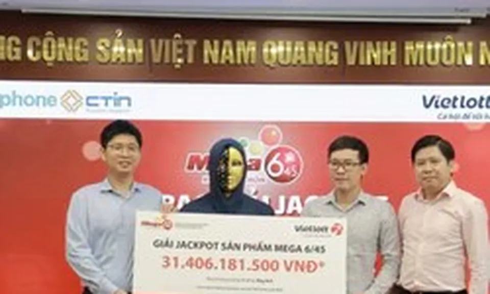 Người đàn ông Hải Phòng trúng Vietlott hơn 31 tỷ đồng